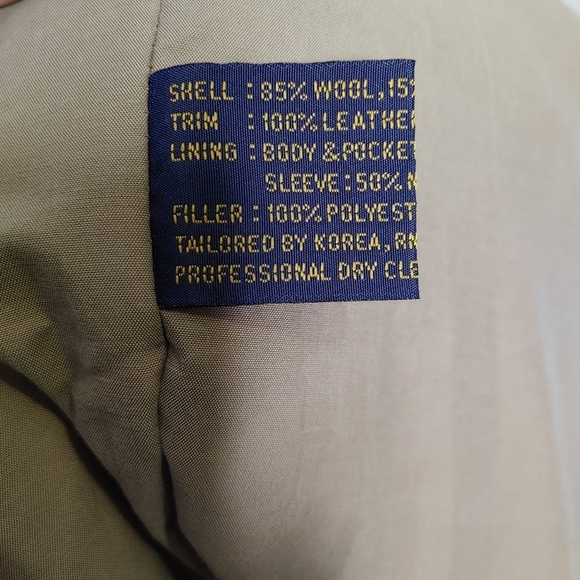 RARE vintage Brooks Brothers striped wool coat S - Picture 10 of 16